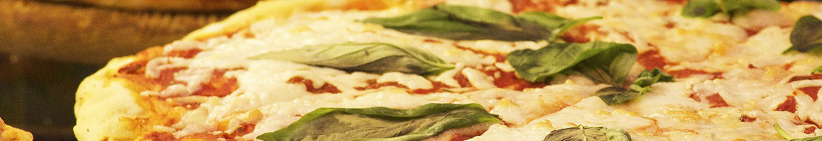 Eating Italian Pizza at Neapoli Cafe & Pizzeria restaurant in Malden, MA.